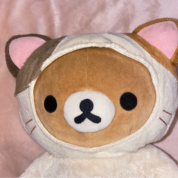 rilakkuma 2010-2018 cat bear plush - Picture 4 of 5